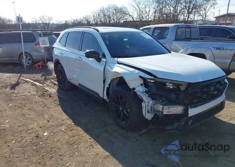 2025 Honda Cr-V Hybrid Sport-L from USA, damaged, VIN 7FARS5H87SE001731